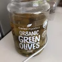 Mängden socker i Organic green olives