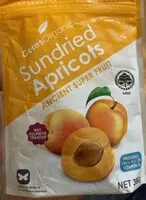 Mängden socker i Sundried apricots