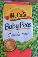 Mängden socker i Baby peas