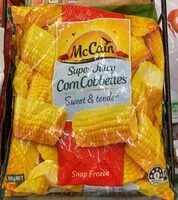 Mängden socker i Mccain Corn Super Juicy Cobettes