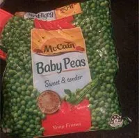 Mängden socker i Baby Peas