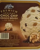 Mängden socker i Choc chip cookie dough icecream