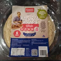 Mängden socker i White Natural Wraps