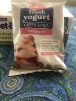 Mängden socker i Rasberry Greek Style Yogurt
