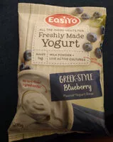 Mängden socker i Greek-style Blueberry Flavour yogurt base