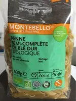 Mängden socker i Penne semi complète de blé dur biologique