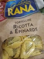 Mängden socker i Tortellini ricotta et epinard