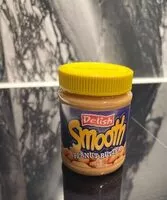 Mängden socker i Smooth peanut butter