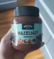 Mängden socker i Hazelnut spread