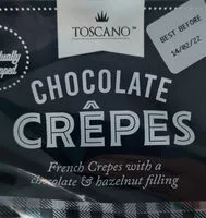 Mängden socker i Toscano Choc Filled Crepes