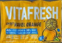 Mängden socker i Sweet navel orange