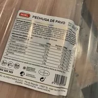 Mängden socker i Pechuga pavo