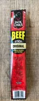 Mängden socker i Beef stick original