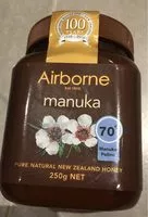 Mängden socker i Airborne Manuka Honey Health