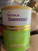 Mängden socker i NUTRICIA Souvenaid