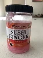 Mängden socker i sushi ginger