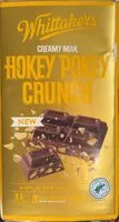 Mängden socker i Whittaker’s Creamy Milk Hokey Pokey Crunch
