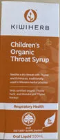 Mängden socker i Children’s Organic Throat Syrup