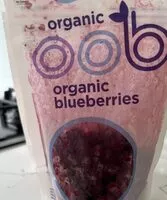 Mängden socker i Organic blueberries