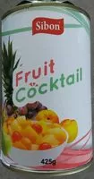 Mängden socker i Cocktail de fruits