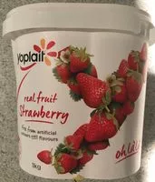 Mängden socker i Strawberry Yoghurt real fruit