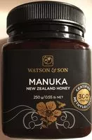 Mängden socker i Manuka New Zealand Honey 300+