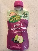 Mängden socker i Compote poire myrtille bebe