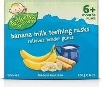 Mängden socker i Banana Milk Rusks