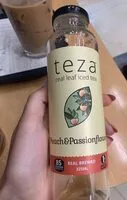 Mängden socker i Teza real leaf iced tea
