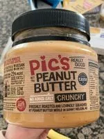 Mängden socker i Pics peanut