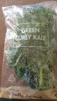 Mängden socker i green curly kale