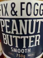 Mängden socker i Fix and Fogg peanut butter
