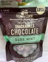 Mängden socker i fruit & nut snackaballs chocolate dark mint
