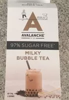 Mängden socker i Milky bubble tea