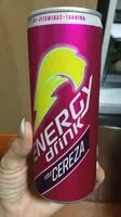 Mängden socker i Energy drink sabor cereza