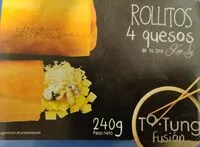 Mängden socker i Rollitos 4 quesos