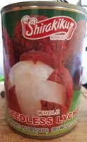 Mängden socker i White seedless lychee