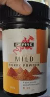 Mängden socker i Mild curry powder