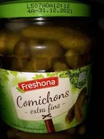 Mängden socker i Cornichon extra-fin