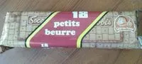 Mängden socker i 18 Petits Beurre