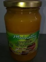 Mängden socker i Mangue en tranches au jus de mangue
