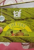 Mängden socker i Thé vert TAF Sahambavy