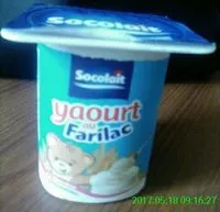 Mängden socker i Yaourt au Farilac