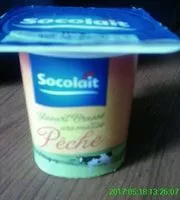 Mängden socker i Yaourt Brassé Pêche