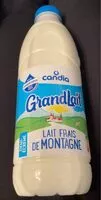Mängden socker i Lait frais de montagne