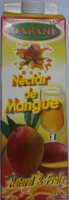 Mängden socker i Nectar de Mangue