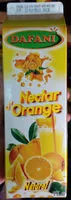 Mängden socker i Nectar d'Orange
