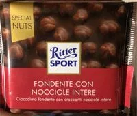 Mängden socker i Fondente con nocciole intere
