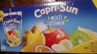 Mängden socker i Capri sun multi vitamine