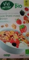 Mängden socker i Musei croccante con frutti rossi
